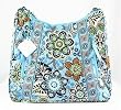 Vera Bradley Bali Blue Lisa B Handbag