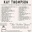 The Golden Years 1934-1954