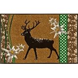 Fu�matte Wild at Heart green 50x75 cmvon "Wash+Dry"