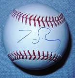 Tanner Scheppers Autographed Major League Baseball W/PROOF, Picture of Tanner Signing For Us, Texas Rangers