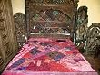 Asian Decorative Embroidered Pink Bedspread Bedding Throw Coverlet