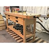 Buy 60 Hardwood Workbench with 4 Drawers by Windsor