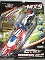 MXS ROAD CHAMPS PRO STUNT RIPPERS HAND LAUNCHER-MOTORIZED. INCLUDES-1 LAUNCHER, 1 BIKE, 1 RIDER & 2 AAA Batteries-Colors May Vary RIDE LIKE THE PROS!
