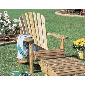 Treated Pine Economy Adirondack Chair by The Cedar Store