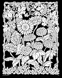 Sunflower Garden - 16x20 Fuzzy Velvet Poster