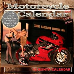 Heels & Wheels Model & Motorcycle Calendar 2008