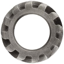 Boston Gear H2410R Plain Helical Gear, 45 Degree Helix, 14.5 Degree Pressure Angle, 0.250 Bore, 24 Pitch, 10 Teeth, Steel, RH