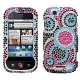 61yNa5TqoGL. SL160  Bubble Diamante Protector Case Phone Cover for Motorola CLIQ  T Mobile