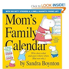 Mom's Family Calendar 2009