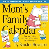 Mom's Family Calendar 2009