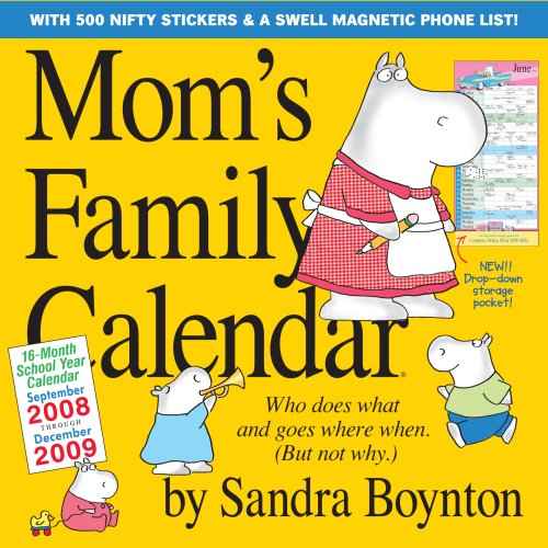 Mom's Family Calendar 2009 by Sandra Boynton