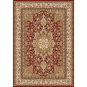 Home Dynamix Area Rugs: Royalty Rug: 8083: Red 2'x7'2