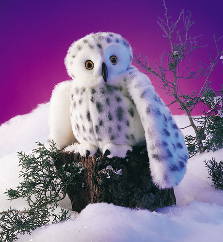 Folkmanis Puppet Snowy Owl