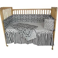 Tadpoles Damask 4-Piece Crib Set