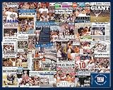 New York Giants 2012 Superbowl Newspaper Collage 16x20" Print.