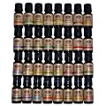 Aromatherapy Set 32-10ml 100% Pure Therapeutic Grade Essential Oil