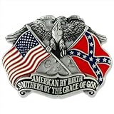 American By Birth...Southern By The Grace Of God Belt Buckle
