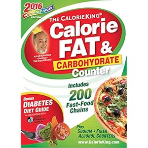 The CalorieKing Calorie, Fat & Carbohydrate Counter 2016: Pocket-Size Edition
