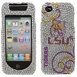 NCAA Louisiana State Tigers BLINGZ Cover for iPhone 4