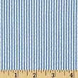 58 Wide Classic Seersucker Navy and White Fabric By The Yard