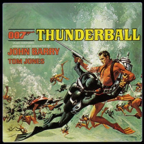 Original album cover of Thunderball (Original Motion Picture Soundtrack) by Tom Jones Original recording remastered, Soundtrack edition (2003) Audio CD by James Bond - OST