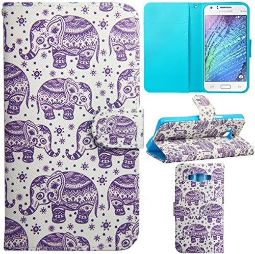 G530H Case Galaxy Grand Prime G530H Kickstand Case,MOUSE Monster Design Premium PU Leather [Stand Feature] Magnet Flip Kickstand Case Cover for Samsung Galaxy Grand Prime G530H