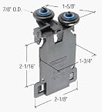 7/8 Rubber Wardrobe Door Top Guide