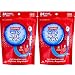 Colgate Max Fresh Wisp Disposable Mini Toothbrush, Peppermint - 24 Count, 2-Pack