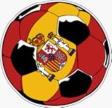 Spain Soccer Ball Car Magnet