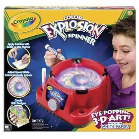 Crayola Color Explosion Spinner - Red