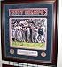 Boston Red Sox - 2007 World Series Celebration - Team Signed 16x20 Photograph with 22 Signatures ~ Mahogany Frame Measures 33x36 inches