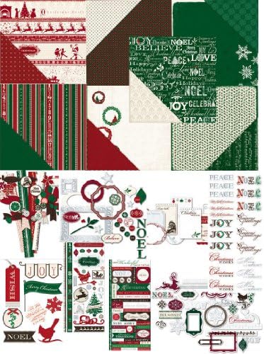 Little Yellow Bicycle LYB Scrapbooking Kit Christmas-Once Upon a Christmas