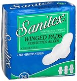 Review Sanitex  / Sanitex Winged Regular Unscented Pads, 24-Count Bags (Pack of 36)