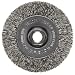 Weiler Trulock Narrow Face Wire Wheel Brush, Threaded Hole, Stainless Steel 302, Crimped Wire