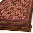 Bed Spread Comforter Block Print on Cotton Size Queen