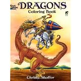 Dragons Coloring Book (Dover Coloring Books) ~ Christy Shaffer
