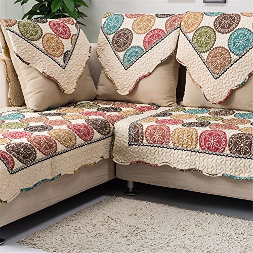 OstepDecor Cotton Non-Slip Sofa Furniture Protectors With Multi Size Available, 28