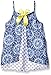 Little Lass Girls' 2 Piece Bike Short Set Printed Tank