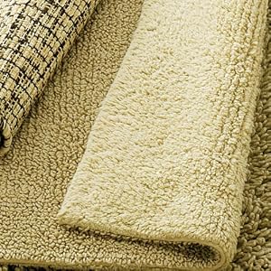 Double Sided Rug - 2'x3' (Sand) (24W x 36D) by Tag