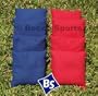 Cornhole Bags Set - 4 Red & 4 Royal Blue