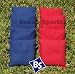 Cornhole Bags Set - 4 Red & 4 Royal Blue