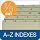 Globe-Weis Pressboard Vertical Guides, Letter Size, A-Z Index, 25 per Set, Blue, (95PX2125)