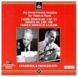 Fauré; Franck - Violin Sonatas