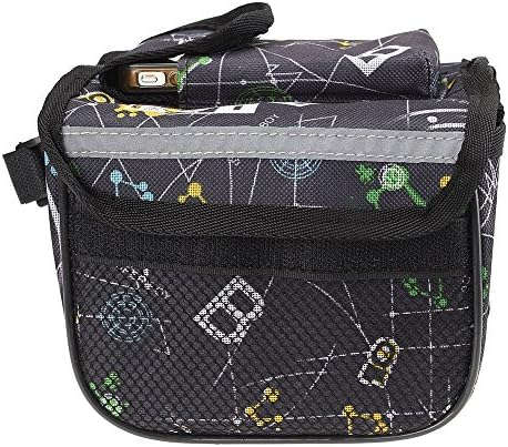 BOI® 2014 New Style Bicycle Front Tube Bag, Frame Saddle Tool Pannier Pouch for Mountain Road Bike Cycling Grey