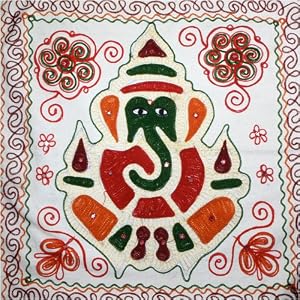 Hand Embroidered Ganesh Wall Hanging