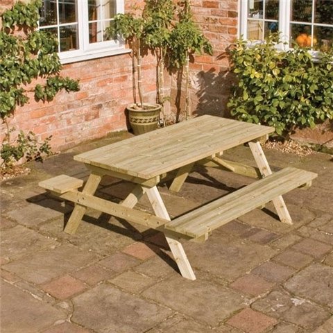ROWLINSON 5FT PICNIC BENCH