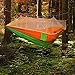Camping Hammock, Rusee Mosquito Net Outdoor Hammock Travel Bed Lightweight Parachute Fabric Double Hammock For Indoor, Camping, Hiking, Backpacking, Backyard