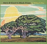 Arts & Crafts Block Prints 2009 Wall Calendar