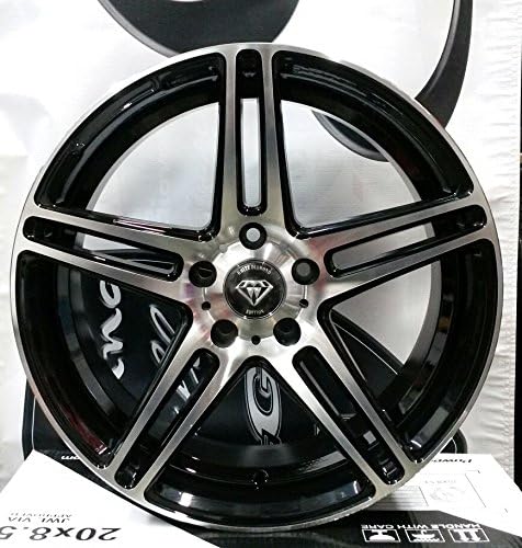 18" INCH WHITE DIAMOND 3184 WHEEL RIMS AND TIRE PACKAGE SCION TOYOTA ACURA KIA
