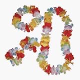 Making Believe 60004-12 Aloha Luau Deluxe Silk Lei Set- 1 Dozen